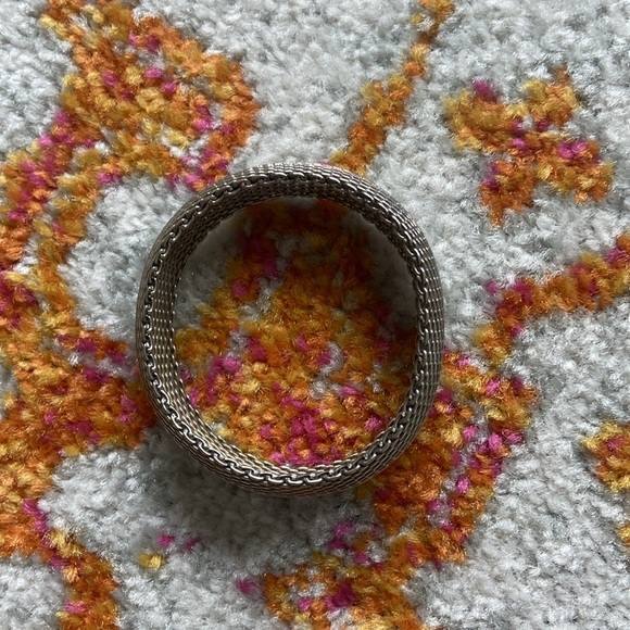 Silver Mesh Bangle - Picture 3 of 6